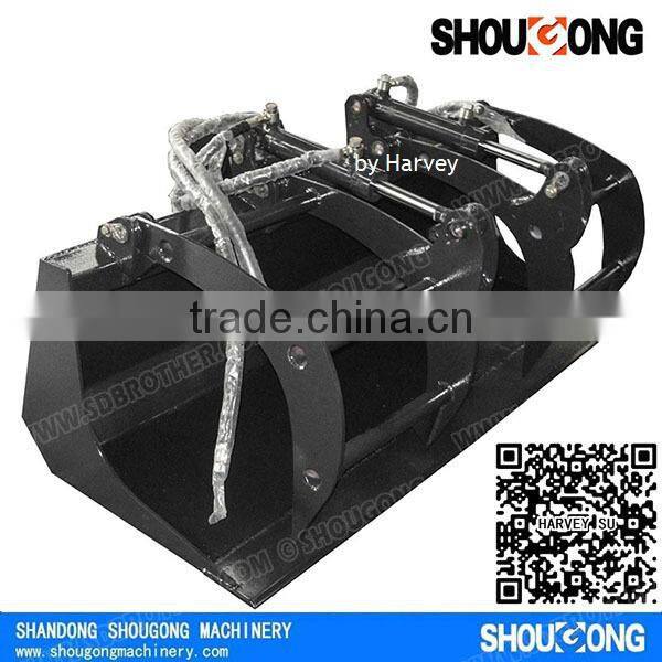 Grapple Bucket Attachment