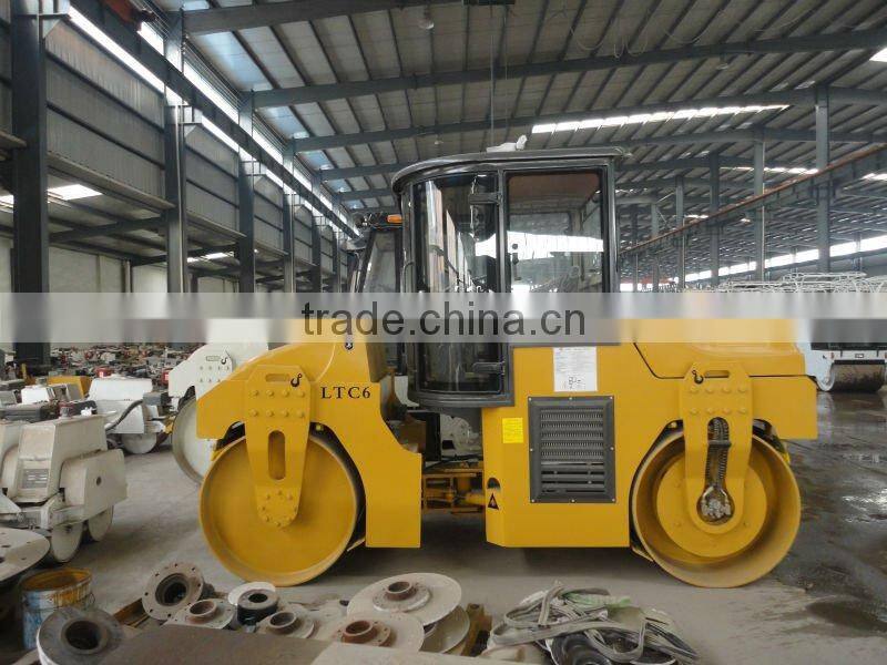LTC6D Vibrating and Oscillating Double Drum Road Roller