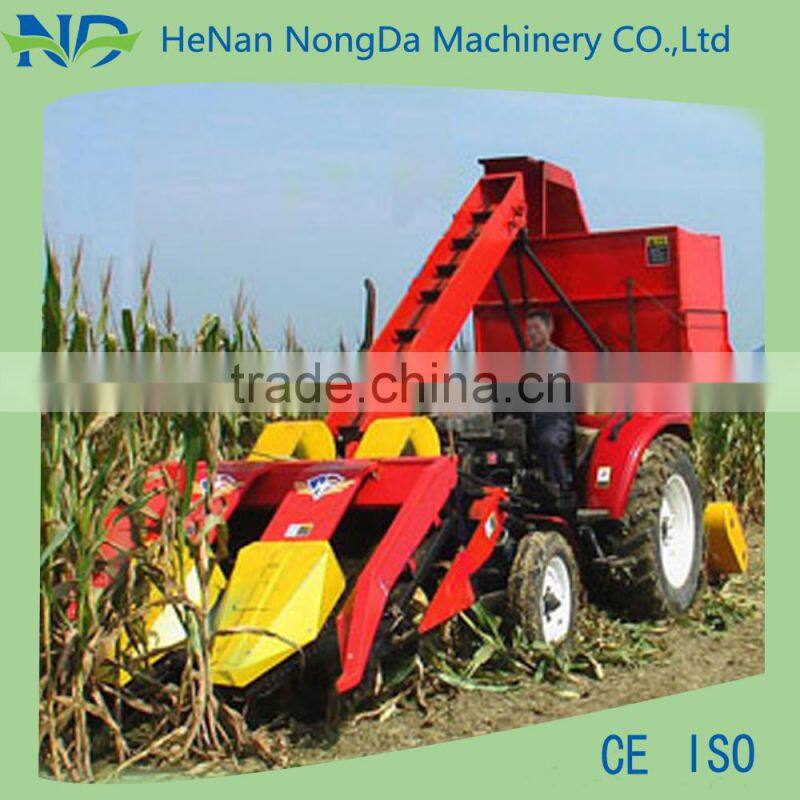 Hot selling 3 rows corn harvesting machine