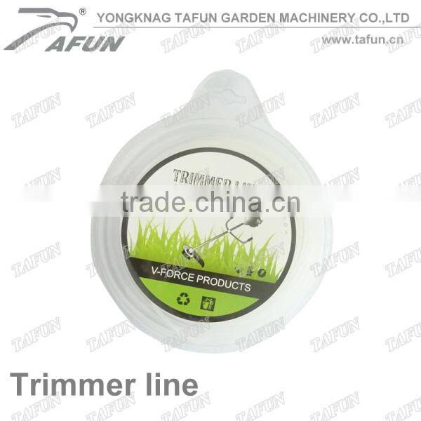 China grass trimmer line with different color and size