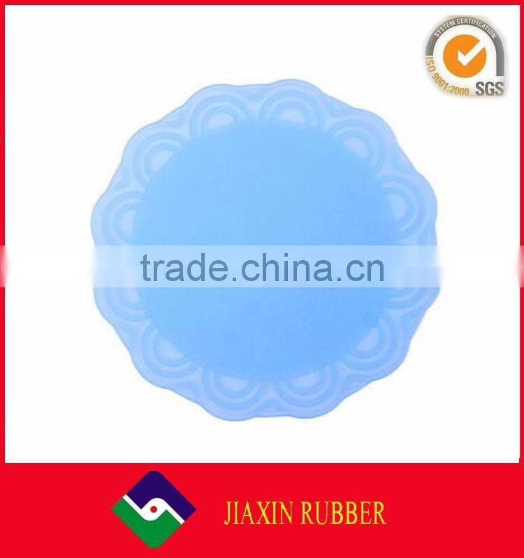 Romantic silicone coffee cup mats tea cup rubber mat coaster placemats