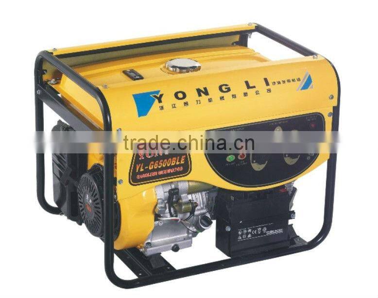 8500w gasoline generator, 15hp gasoline generator, kw 6500 generator