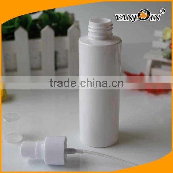 4 oz Spray Pump Cylindrical Lotion Oil Spa Carry-on Bottle