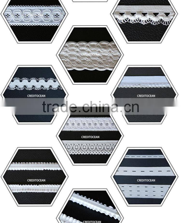 High speed elastic crochet machine