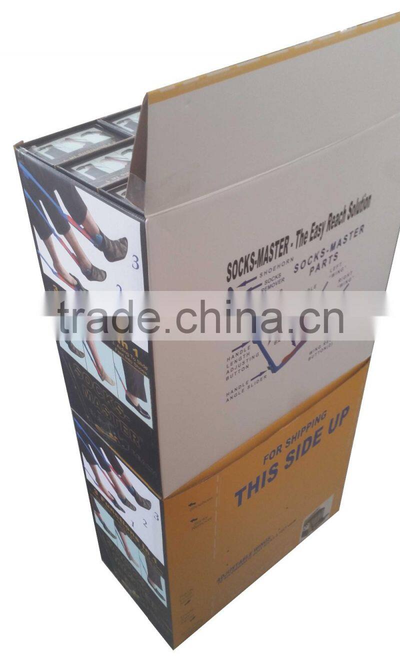 Best Selling 2016 Aiding Gadget Helps Put Socks On/Off with Shoehorn-Quality Adjustable - Great Physical Therapy Tool