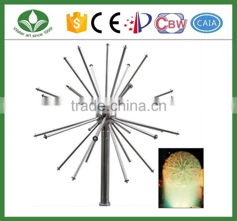 Crystal ball fountain