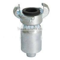 hose end with ferrules