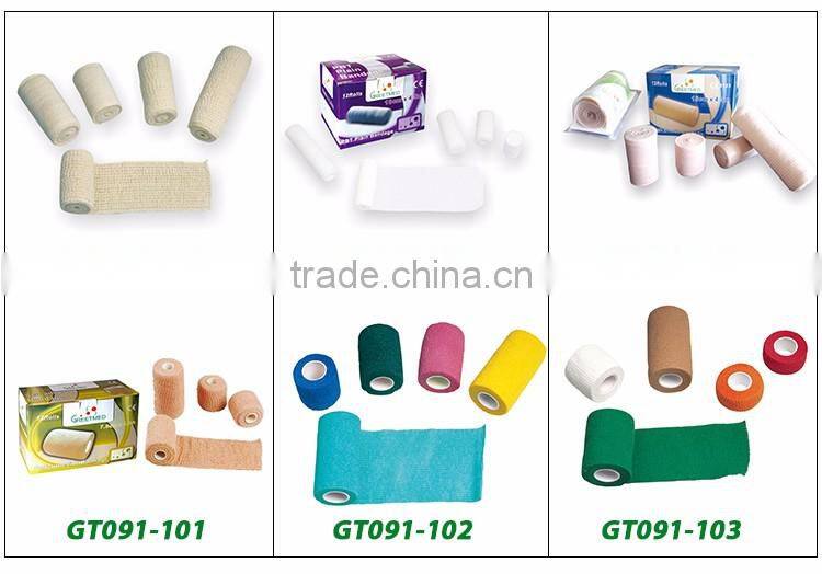 Colored breathable medical self adhesive bandage