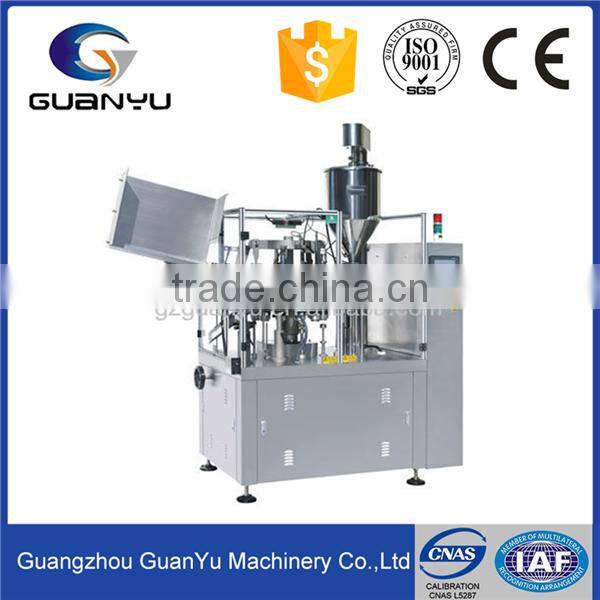 Automatic Plastic tube filling and sealing machine for paste/ cream/cosmetics/medical/ food
