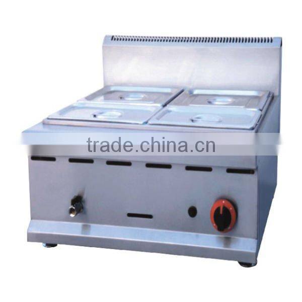 Commercial Gas Counter Top Combination Kitchen Cooker