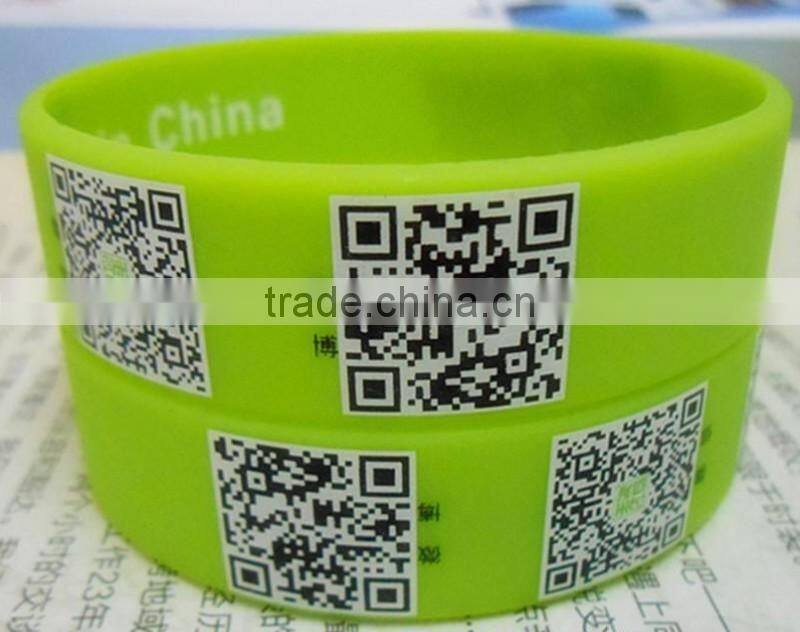 Wholesale cheap fashion silicone id bracelet