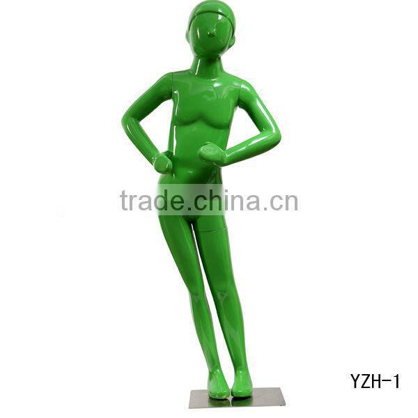 2016 new design fashion cute full body kids mannequin for window display