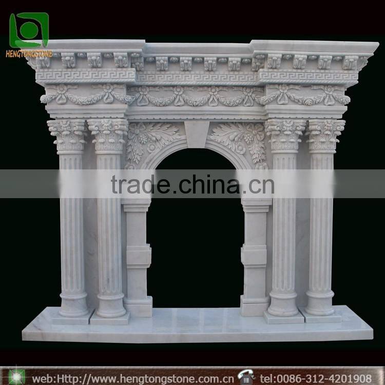 Delicate Fireplace Surround Mantel