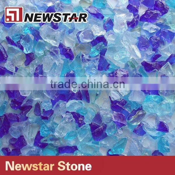 Outdoor decorative garden landscape glass granule