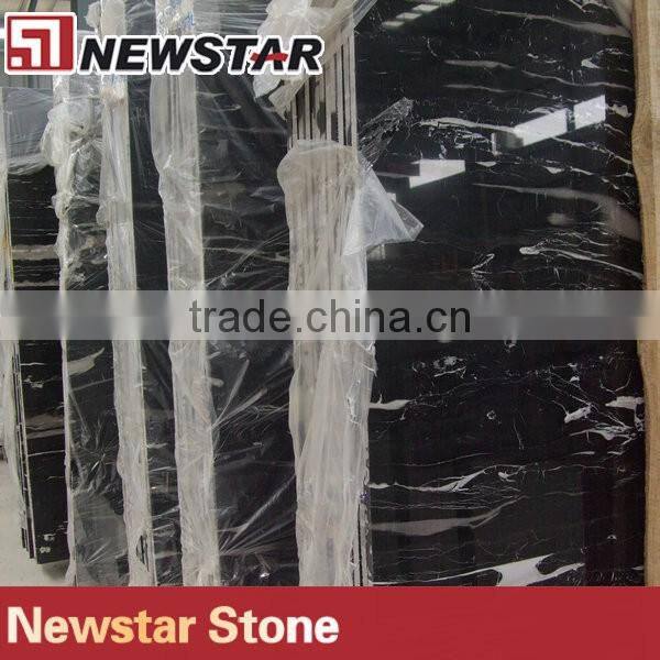 Newstar Silver Dragon Black Portoro Marble Slabtile With White Vein Price