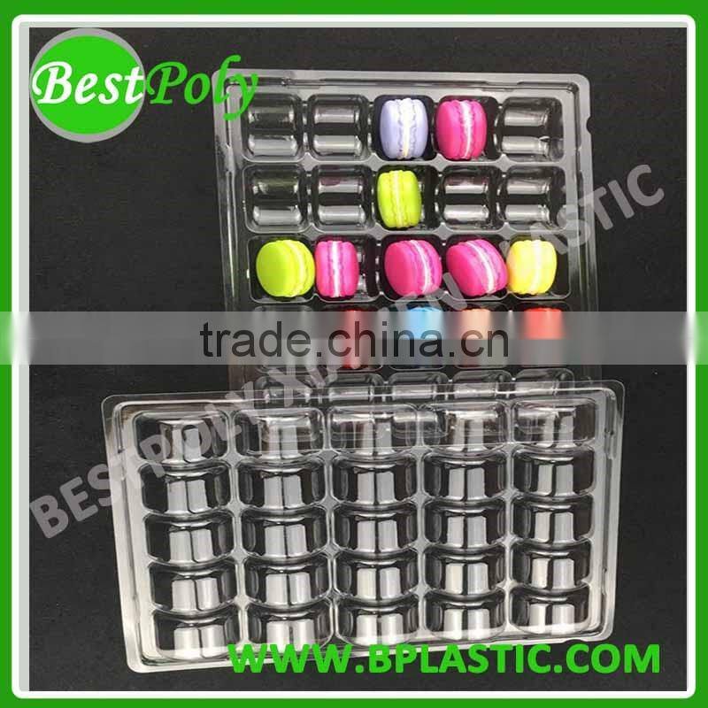 Macaron packaging supplier for plastic tray packaging Canada
