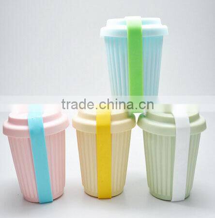 drinking unbreakable silicone coffee mugs with lid &fancy coffee cups&silicone coffee mug