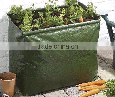 Carrot/Vegetable Planter Bag/Pipes Heavy Duty Grow Your Own-Add Seeds + Compost
