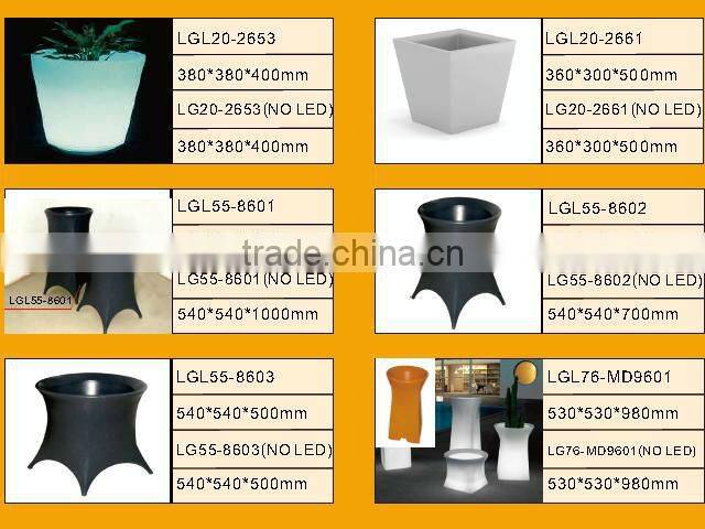 LED Outside Large Flower Pots LGL94&95