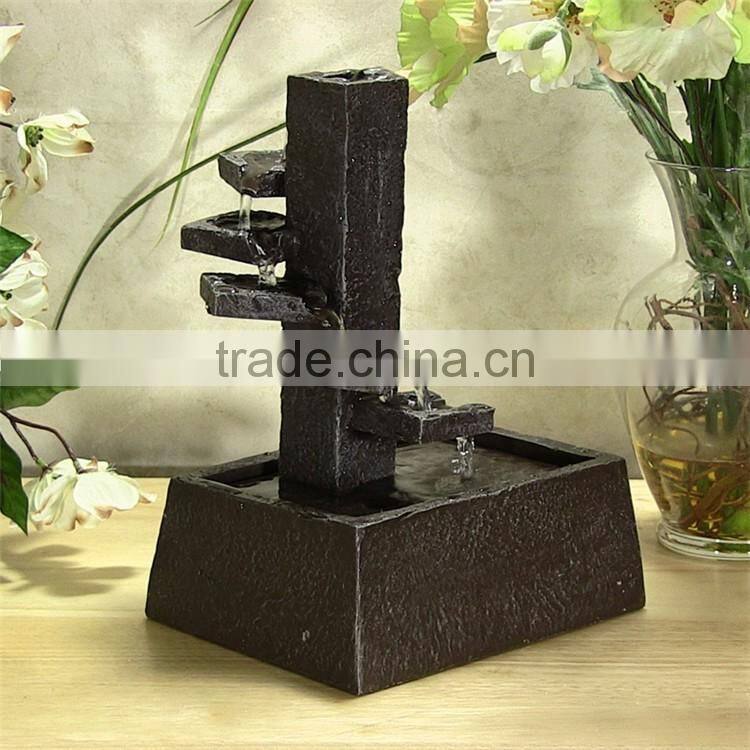 Large Outdoor Polyresin Solar Water Fountains