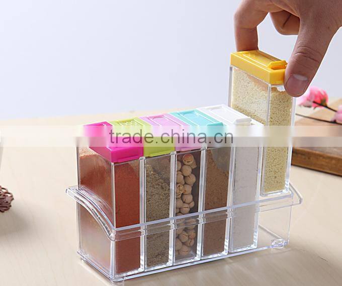 Household seasoning box/color container Mini plastic seasoning container