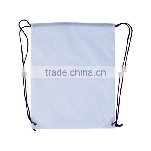 Custom recycle 210T polyester drawstring bag