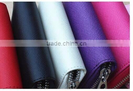 cy278 Genuine Leather Women Card Holder Wallets Small High Quality Female Pillow Purse Fashion Organ Zipper Credit Card Coin Bag