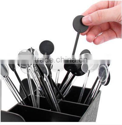 Taizhou Foodgrade PS plastic stirrer/round muddle