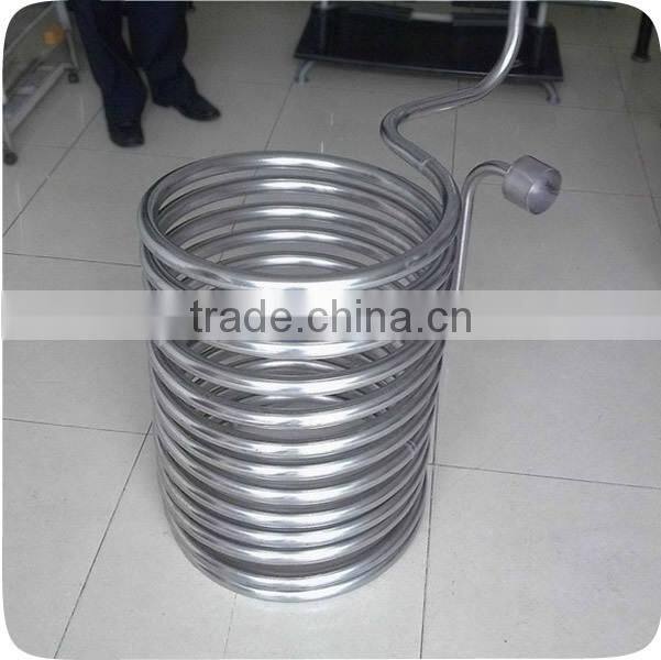 Alibaba China Welded Sprial Stainless Steel Cooling Coil Tube