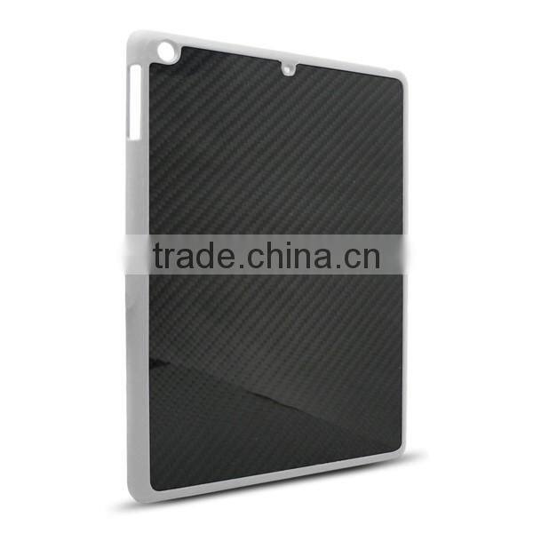 Customized PC cover carbon fiber cell phone case for iPad5, pc case