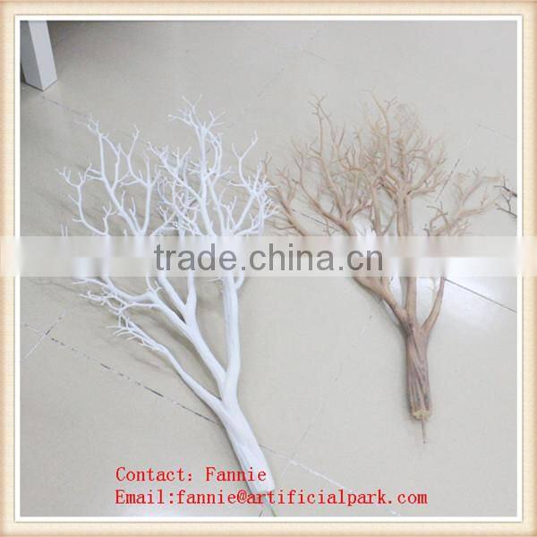 SJCHY0050 Wholesale Artificial dry tree branch without leaves for centerpieces