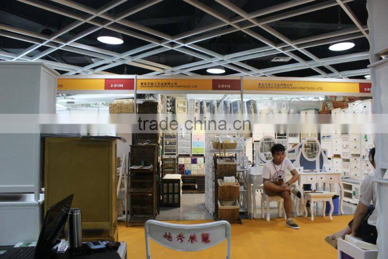 White Two Drawers Wooden Cabinet for Living Room Furnitures