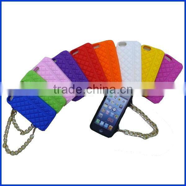 2013 high taste Silicone Phone Handbag