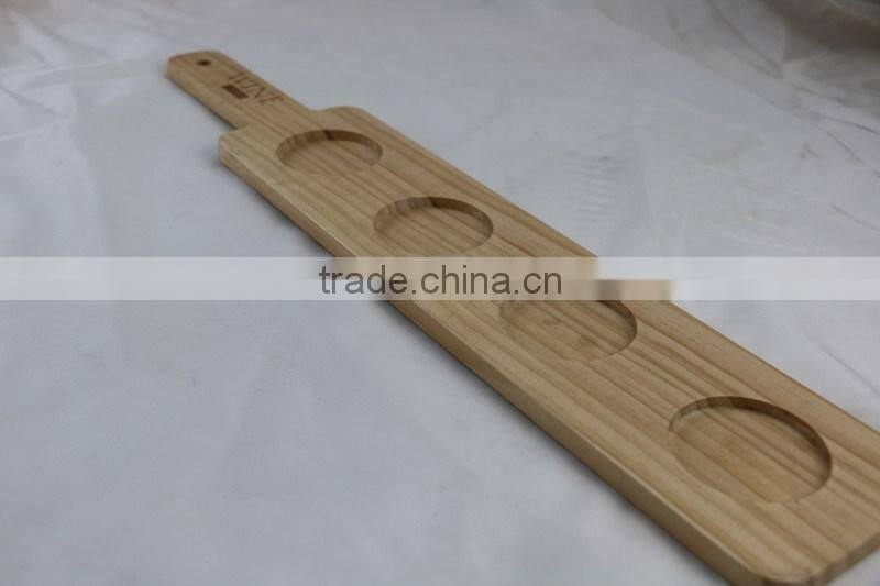 Eco-friendly high grade custom wood tray