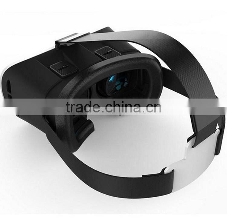 Cheap Vr Box V2 3 D Vr Glasses Mobiles 3 D Glasses Print Logo Oem With Bluetooth Gamepad Virtual Reality