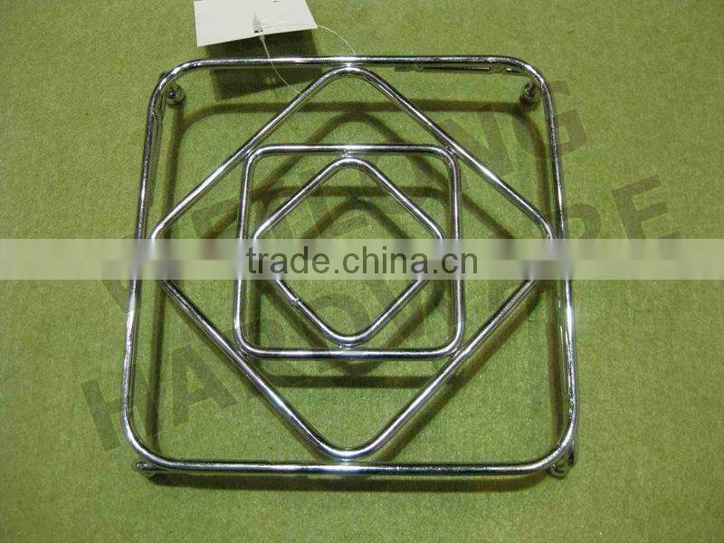 Round metal coaster (26 Years Experiencs)