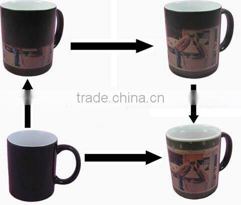 11 oz Ceramic color change mug