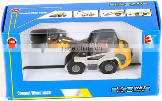 1:50 kids alloy compact wheel loader toys ZZC123464