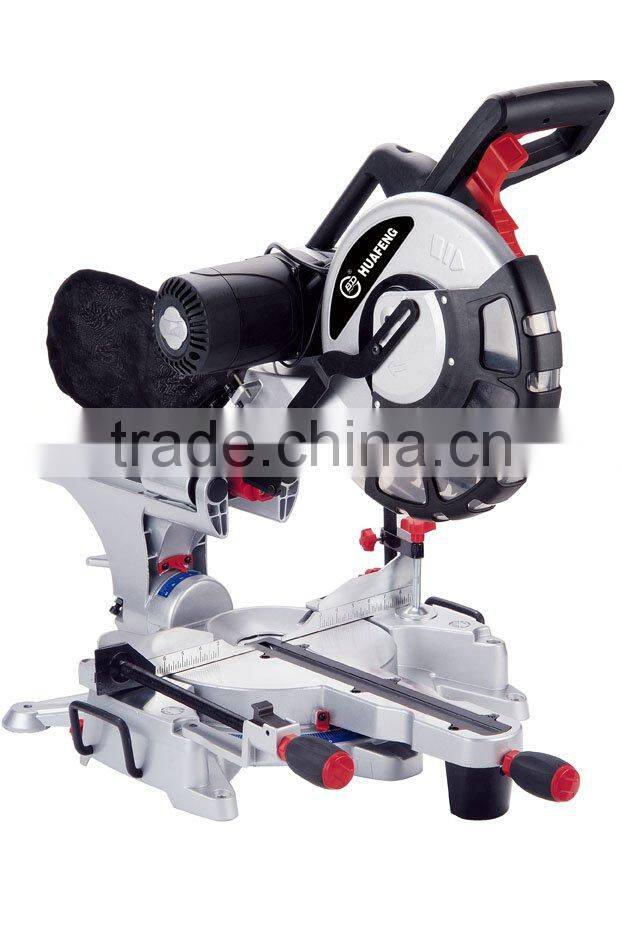 Mitre Saw, wood saw, aluminum saw 2000W, Belt driver sliding saw