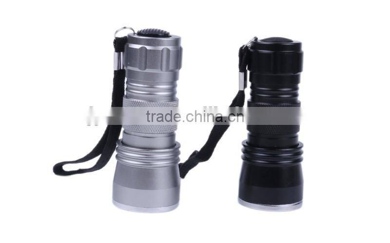 21 led UV purple light flashlight
