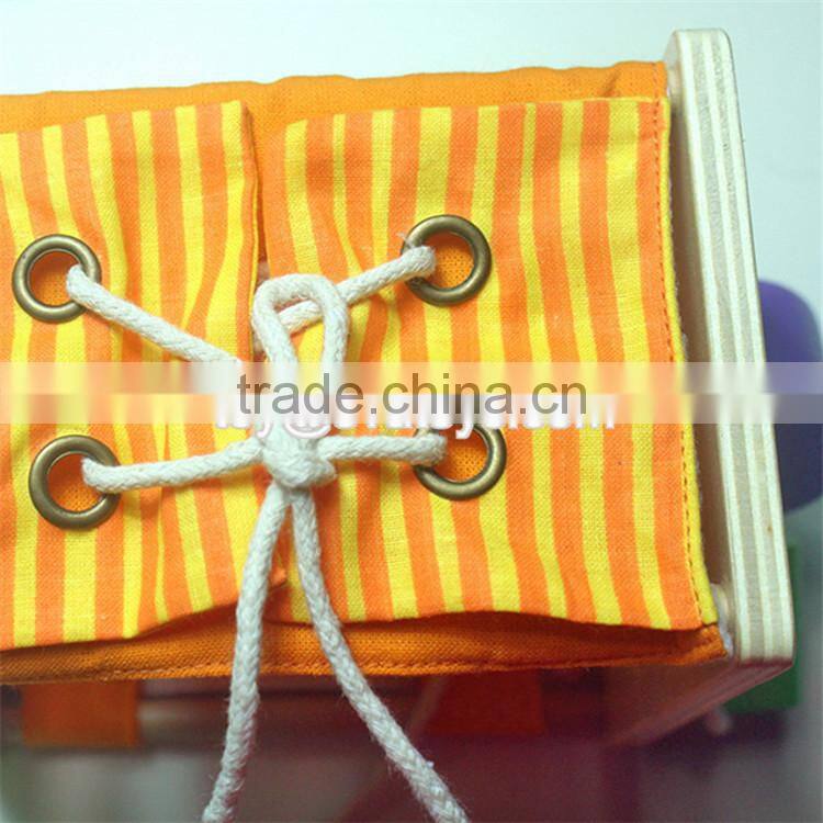 Creative intelligent nesting toys wooden baby stacking cups W13D089