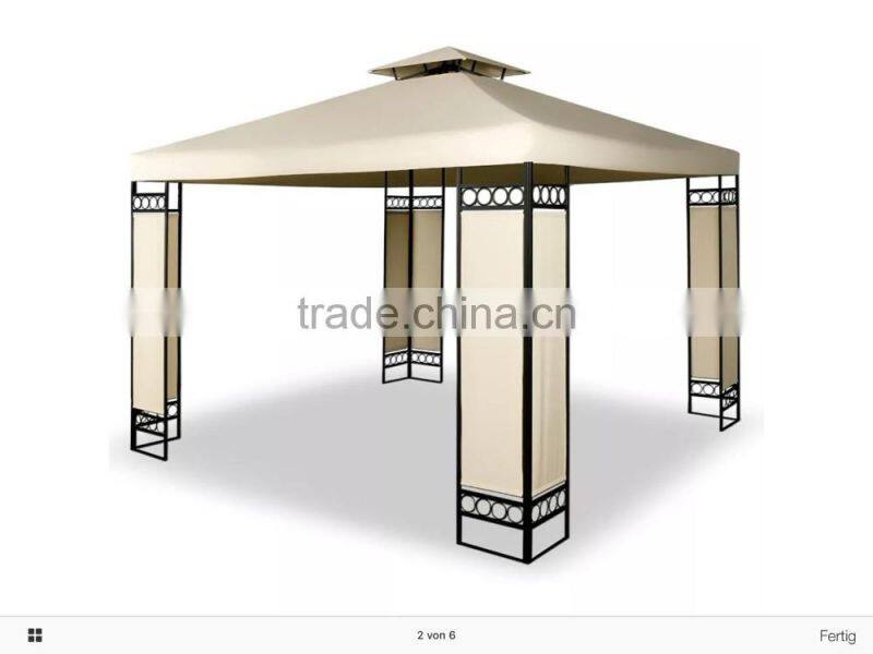 3m x 3m Steel Art Outdoor Gazebo Weddings Party Cover Shelter