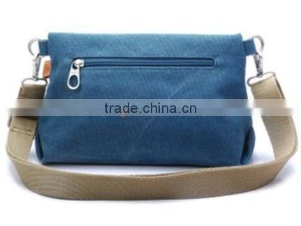 2013 fashion bowknot shoulder sling bag for girl with canvas