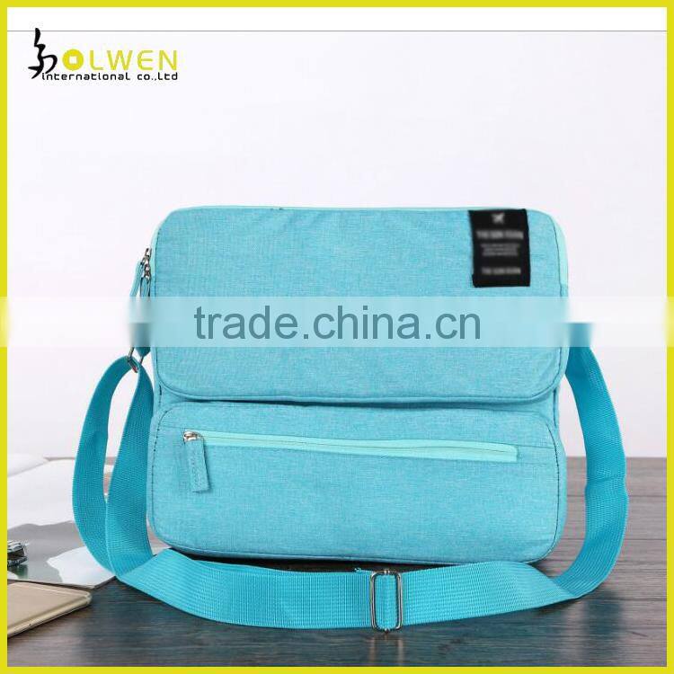 Custom Stylish Men's Business Shoulder Bag for Laptop and Tablet