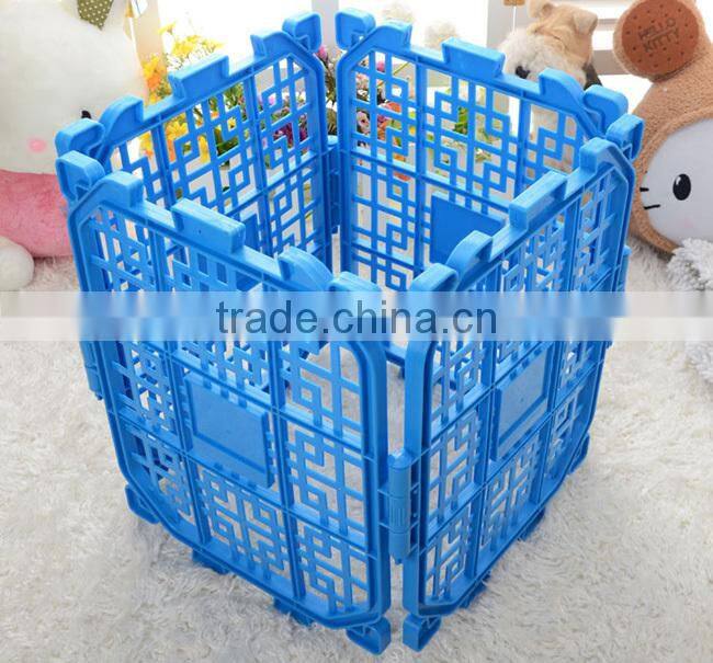 DIY Portable Plastic Pet Fence/ Plastic Pet Enclosure/ Plastic Pet Pen