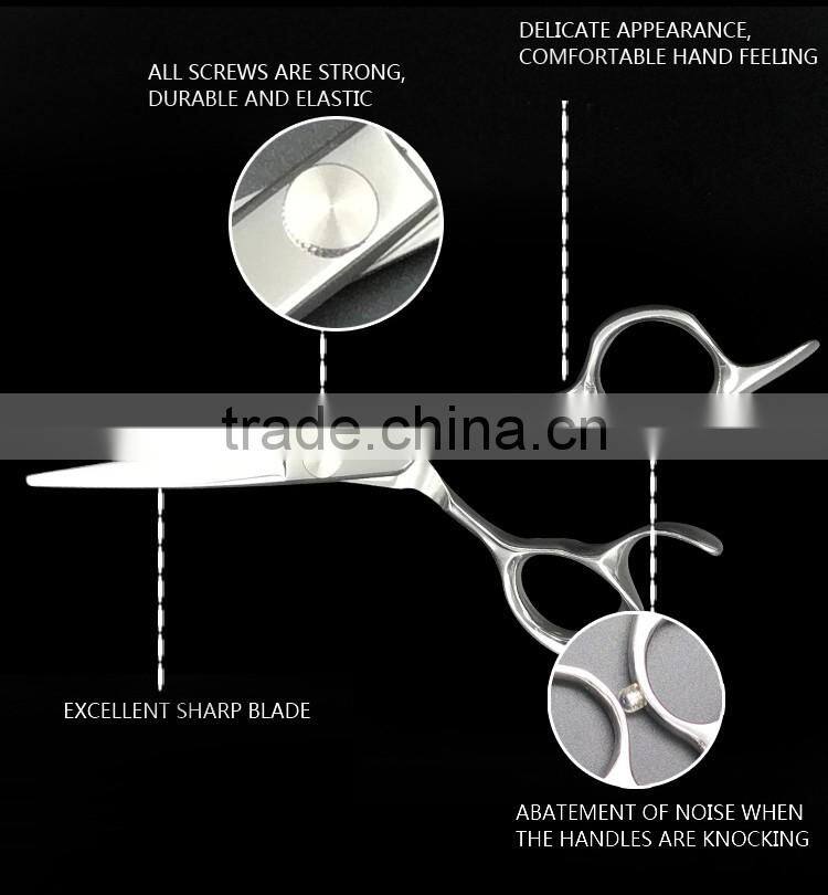 Reversed Blade Hair Scissors Made Of Japanese Cobalt Steel Barber Scissors