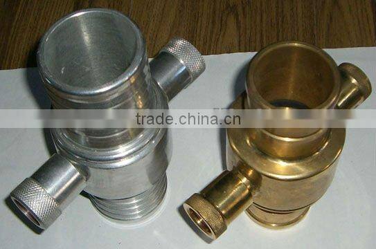 fire hose with brass John Morris Coupling