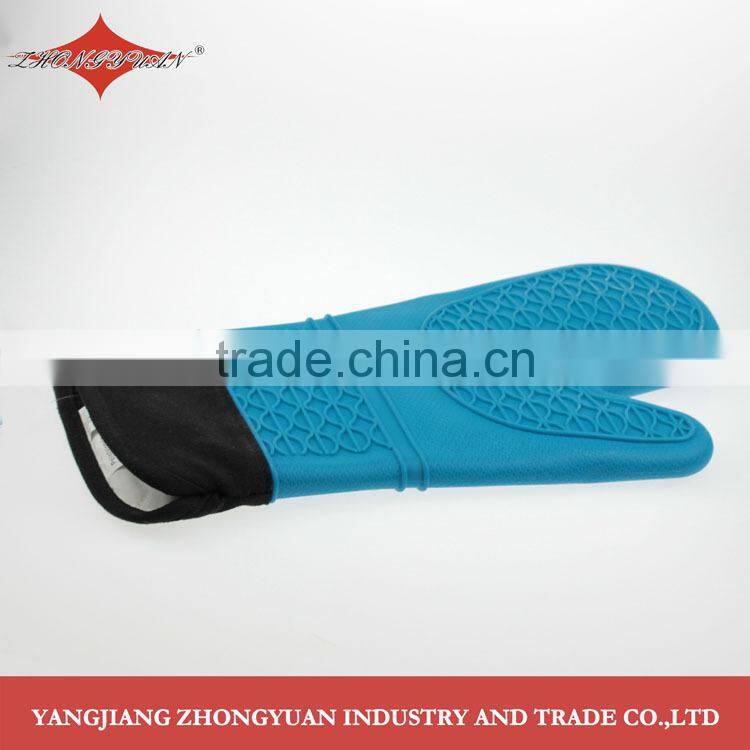 heat-resistant non-stick silicon gloves for cooking