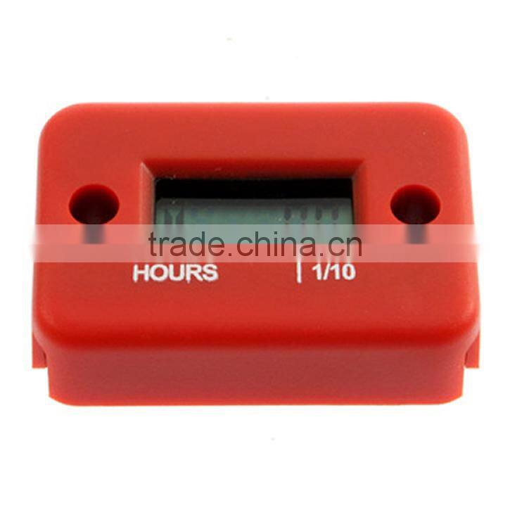 Digital motorcycle Hour Meter Gauge for Gas Engine Racing dirt ATV Mower Snowmobile MX Motocros 99999Hrs wholesale