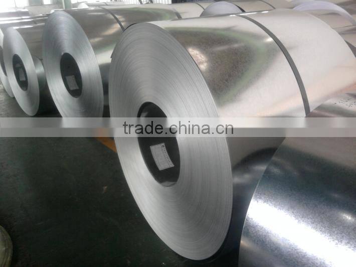 Galvanized steel coil for sheet metal roofing